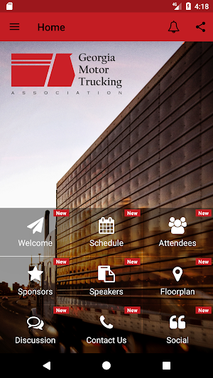 Georgia Motor Trucking Assoc. Screenshot 0