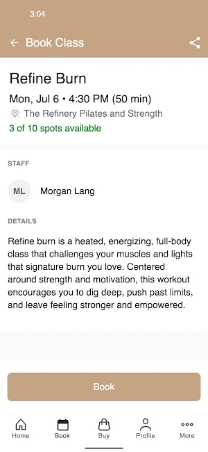 The Refinery Fitness NJ Screenshot 2