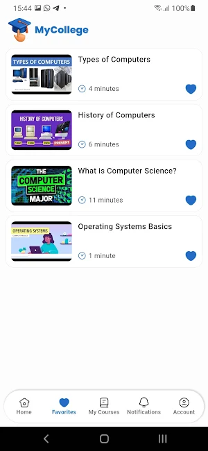 My College Screenshot 1