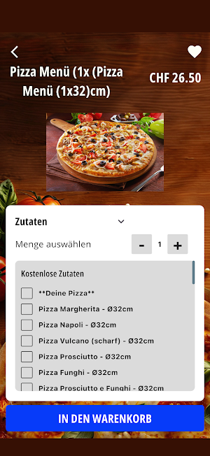 Pizza Napoli Basel Screenshot 1