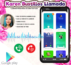 Karen Bustillos Llamada Falsa Screenshot 2