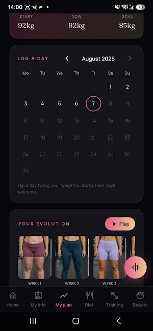 NilooHealth: Fitness Coach Screenshot 1