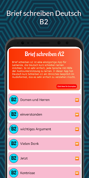 Brief schreiben Deutsch B2 Screenshot 3