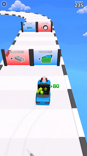 Build-A-Car Run Screenshot 2