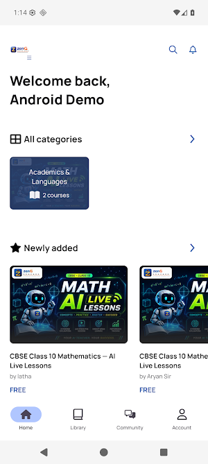 zenG Educare Screenshot 2