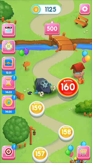 Kitty Jewel Story – PRO Match3 Screenshot 3