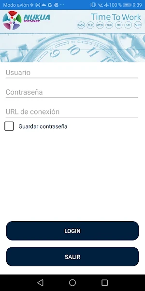 Nukua Control de presencia Screenshot 1