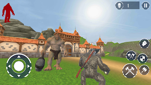 Axe Monster Warrior 3D Screenshot 0
