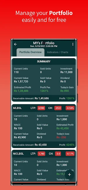 Share Hub - Nepal's free NEPSE stock app Screenshot 2