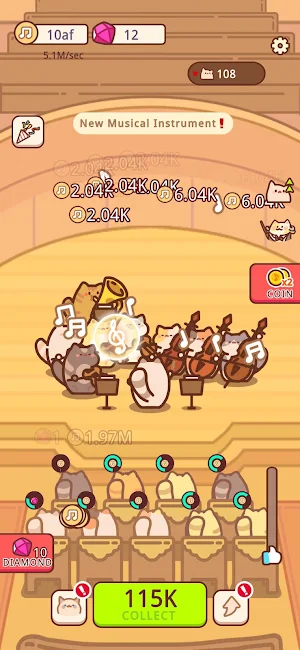 Idle Cat Live Concert Screenshot 0