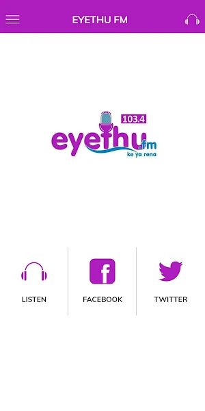 Eyethu FM Screenshot 0