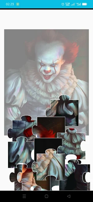 Evil and Scary Clown Puzzle Screenshot 2