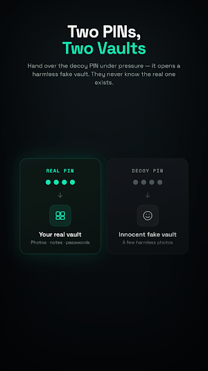 VaultCam – Vault & Passwords Screenshot 0