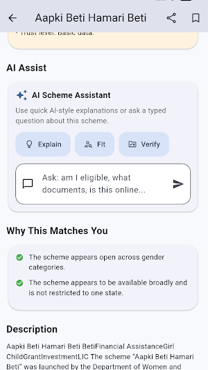 Yojana Mitra – Govt Schemes Screenshot 1