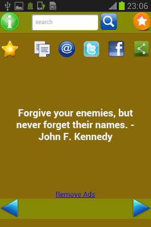Quotes of Kennedy Screenshot 0