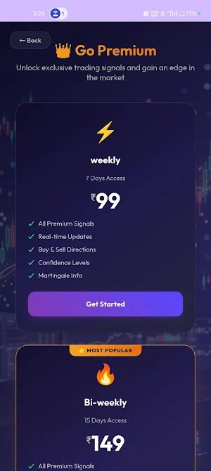Quotex Signals Screenshot 1