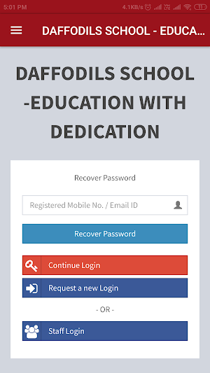 DAFFODILS SCHOOL - EDUCATION WITH DEDICATION Screenshot 3