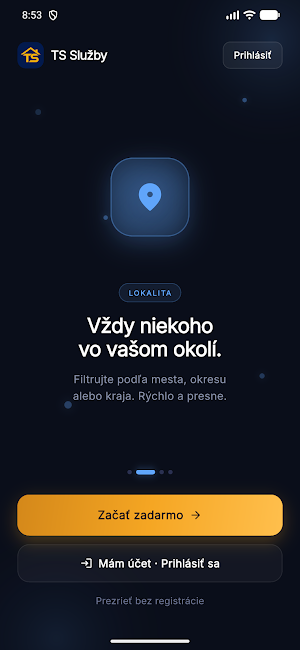 TS Služby Screenshot 1