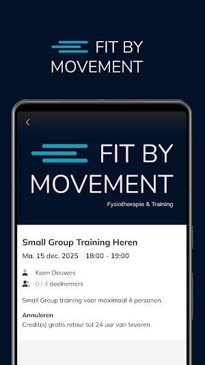 Fit By Movement Screenshot 3