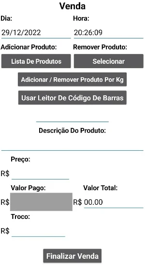 Aplicativo Para Vendas Screenshot 1