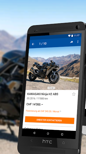 MotoScout24 Schweiz Screenshot 1
