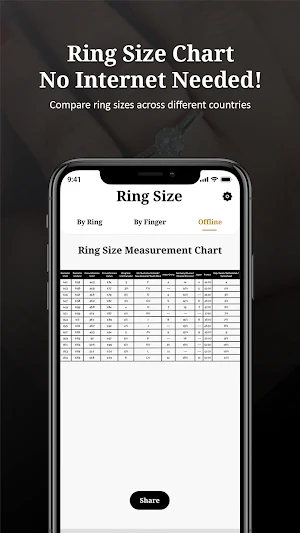 Ring Size - Find Your Size Screenshot 3
