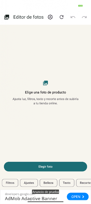 Editor de Fotos Screenshot 0