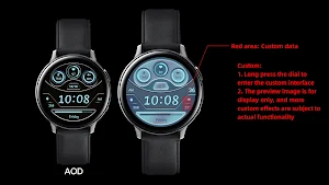 Dreamy Blue Shape For Wear OS Screenshot 0