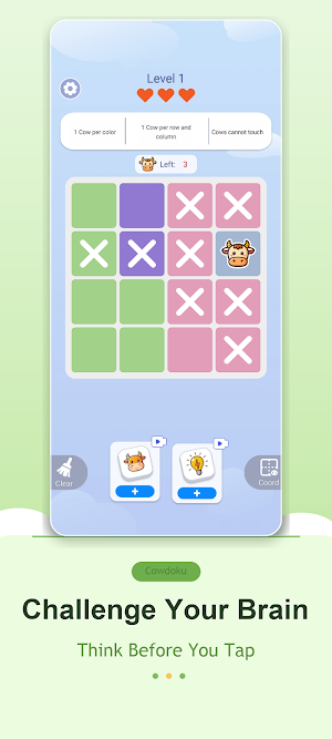 Cowdoku: Brain Puzzle Games Screenshot 2