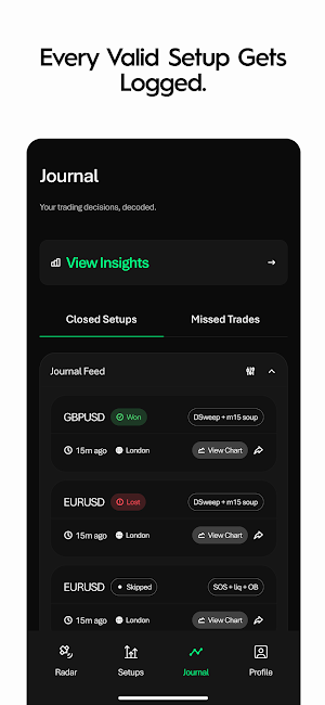 SetupRadar: Trading Alerts Screenshot 3