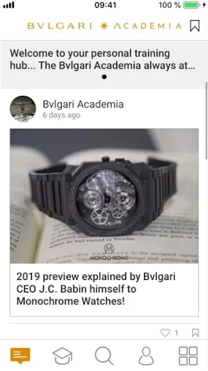 BVLGARI ACADEMIA Screenshot 1