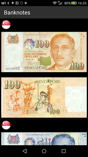 Singapore Currency Converter Screenshot 3