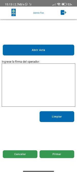 FEE MX Connect Screenshot 2