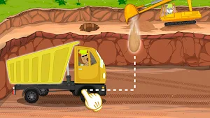 Hippo builder. Building machines Screenshot 1