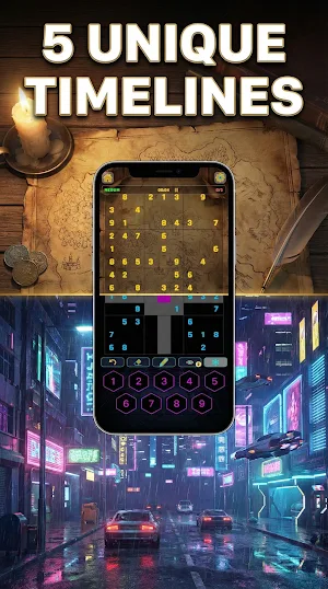 Sudoku Time Travel: Logic Game Screenshot 0
