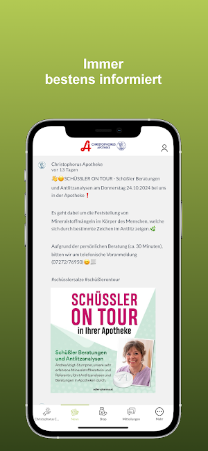 Christophorus Apotheke Screenshot 2