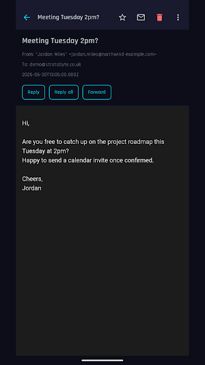 StrataByte Mail Screenshot 1