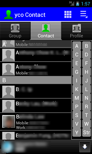 yco Contact Screenshot 2