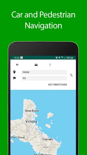Seychelles Offline Map and Travel Guide Screenshot 1