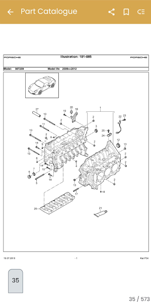 Porsche Parts & Maintenance Screenshot 3