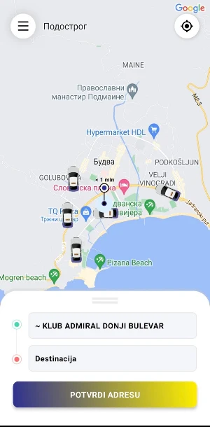 Sany taxi Screenshot 1
