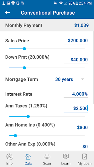 USA Lending, DAS Acquisition Screenshot 2