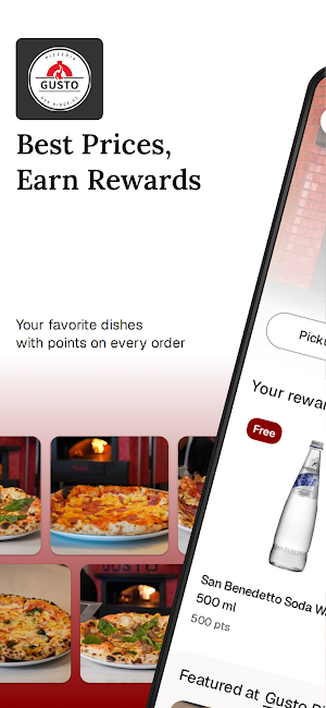 Gusto Pizzeria Screenshot 0