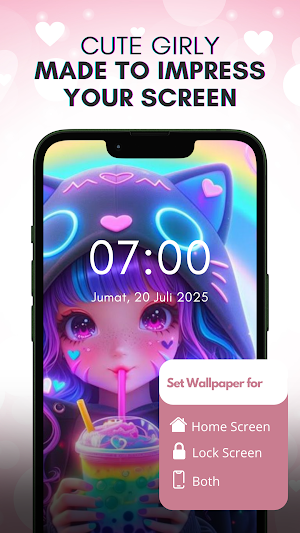 Cute Girly Wallpapers Screenshot 2
