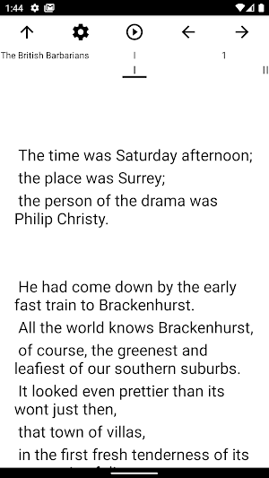 Book, The British Barbarians Screenshot 1