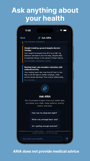Arxova: Medical Records + AI Screenshot 2