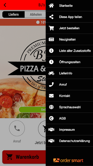 BJ's Pizza Screenshot 2