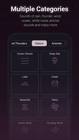 Sleep Sounds - Relax and Sleep, Meditation Screenshot 1