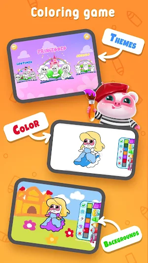 Kids Coloring Games: Toddler Drawing Preschool Screenshot 3