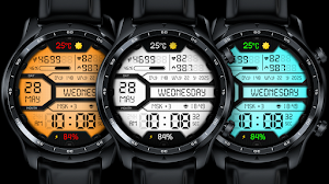 DIGI SATURON WD164 Watch face Screenshot 0